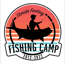 florida fantasy fishing camp logo