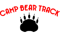 camp bear track logo