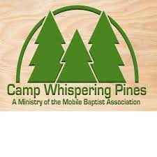 camp whispering pines logo