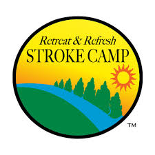 retreat and refresh stroke camp logo