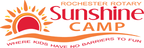 rochester rotary sunshine camp logo