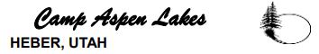 camp aspen lakes logo