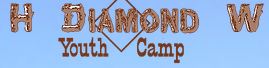 h diamond w youth camp logo